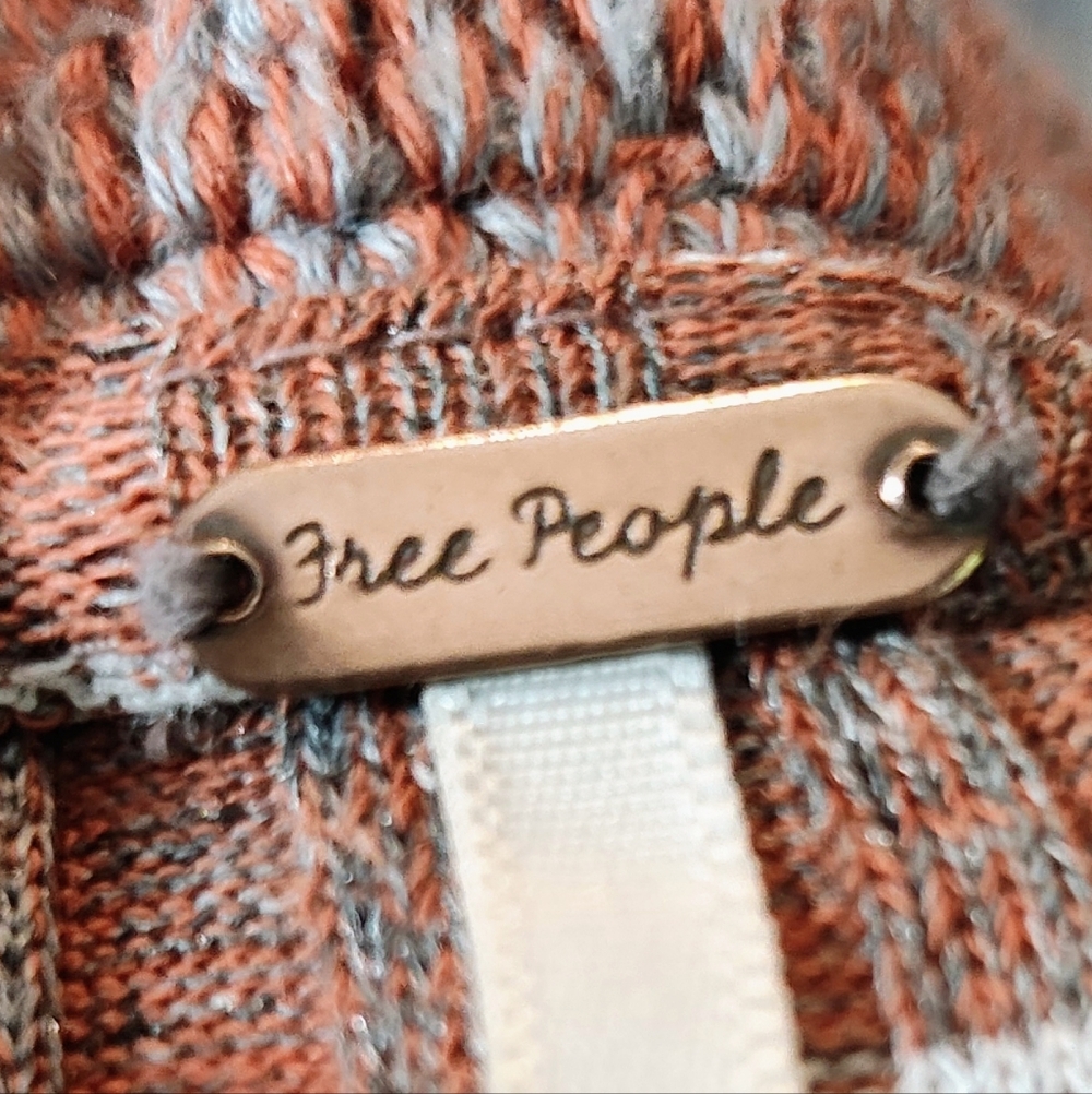 Brown Plaid Long Sleeve Hoodie - Picture 6 of 14